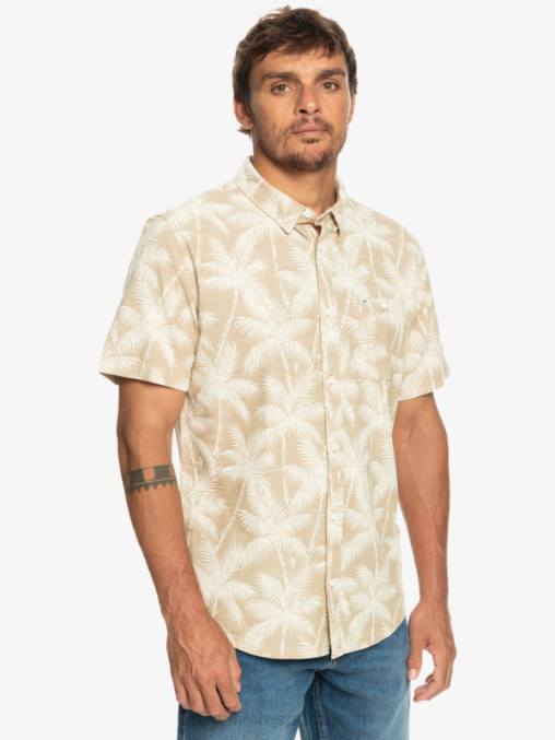 Plage momento fugaz camisa de manga corta momento fugaz D6T4D994 hombres Quiksilver
