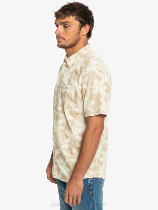 Plage momento fugaz camisa de manga corta momento fugaz D6T4D994 hombres Quiksilver