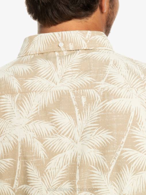 Plage momento fugaz camisa de manga corta momento fugaz D6T4D994 hombres Quiksilver