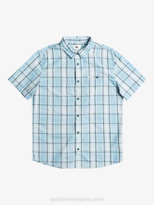 Swinton azul cielo nueva camiseta de manga corta swinton D6T4D916 hombres Quiksilver