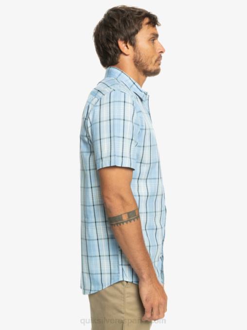 Swinton azul cielo nueva camiseta de manga corta swinton D6T4D916 hombres Quiksilver