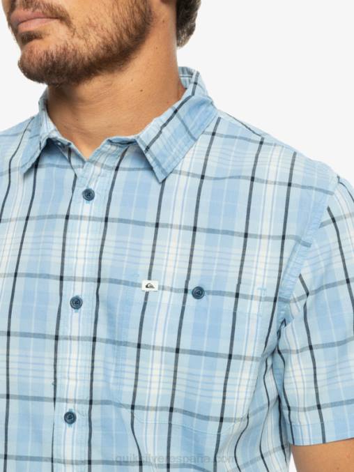 Swinton azul cielo nueva camiseta de manga corta swinton D6T4D916 hombres Quiksilver