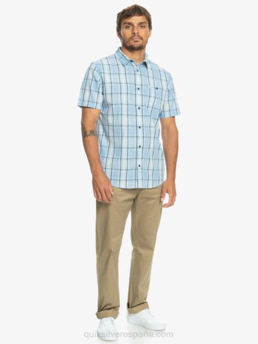 Swinton azul cielo nueva camiseta de manga corta swinton D6T4D916 hombres Quiksilver