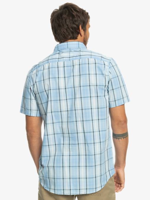 Swinton azul cielo nueva camiseta de manga corta swinton D6T4D916 hombres Quiksilver