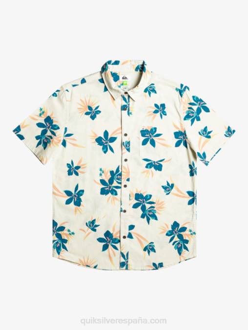 abedul de vacaciones camisa de manga corta de vacaciones D6T4D1088 hombres Quiksilver