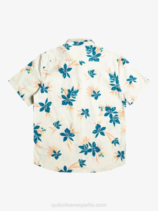 abedul de vacaciones camisa de manga corta de vacaciones D6T4D1088 hombres Quiksilver