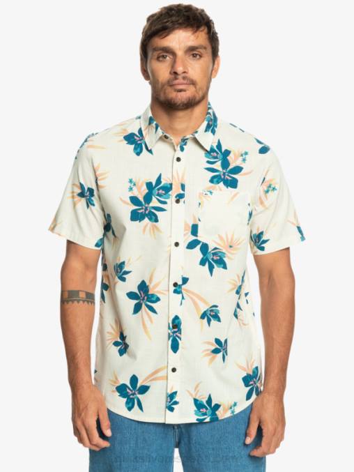 abedul de vacaciones camisa de manga corta de vacaciones D6T4D1088 hombres Quiksilver