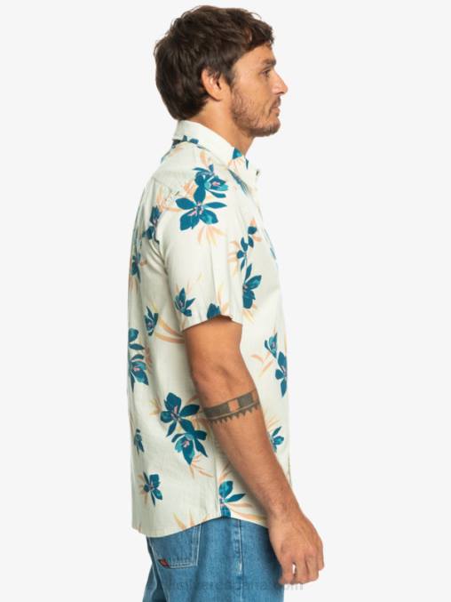 abedul de vacaciones camisa de manga corta de vacaciones D6T4D1088 hombres Quiksilver