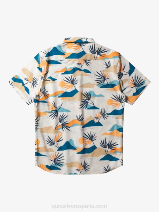 abedul lento aturdimiento ss camisa de manga corta aturdida lenta D6T4D666 hombres Quiksilver