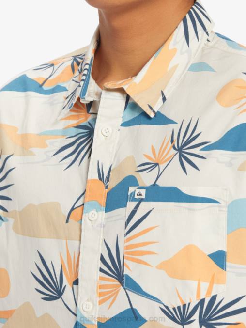 abedul lento aturdimiento ss camisa de manga corta aturdida lenta D6T4D666 hombres Quiksilver