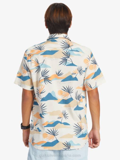 abedul lento aturdimiento ss camisa de manga corta aturdida lenta D6T4D666 hombres Quiksilver