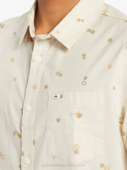 abedul pacífico rave ss camisa de manga corta rave pacífica D6T4D590 hombres Quiksilver