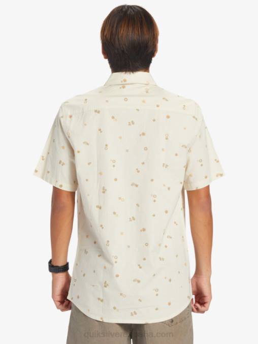 abedul pacífico rave ss camisa de manga corta rave pacífica D6T4D590 hombres Quiksilver