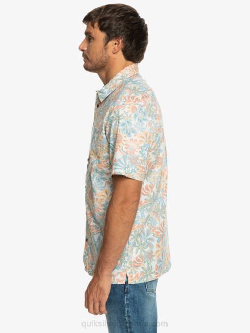 abedul surfadelica playera manga corta surfadelica D6T4D968 hombres Quiksilver