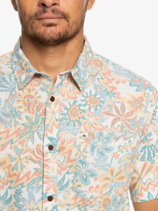 abedul surfadelica playera manga corta surfadelica D6T4D968 hombres Quiksilver