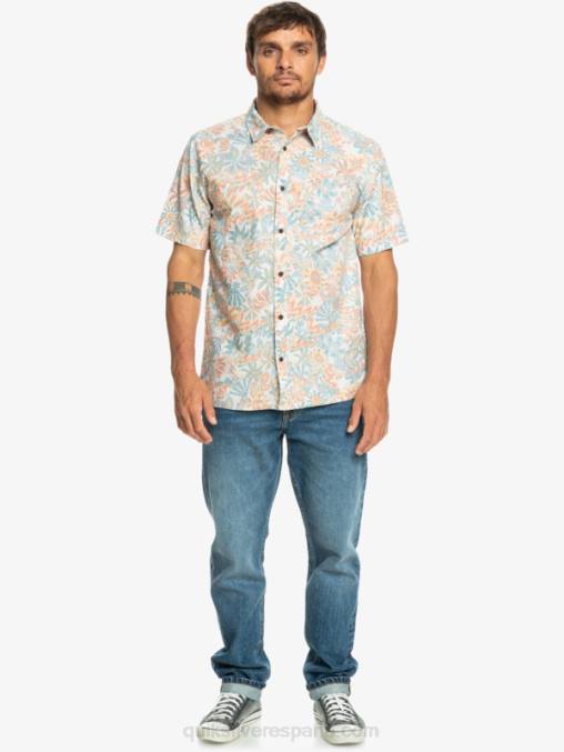 abedul surfadelica playera manga corta surfadelica D6T4D968 hombres Quiksilver