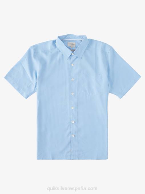 acantilado azul anochecer reyes playera de manga corta Waterman Kings Cliff D6T4D285 hombres Quiksilver