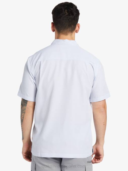 acantilado de los reyes blancos playera de manga corta Waterman Kings Cliff D6T4D281 hombres Quiksilver