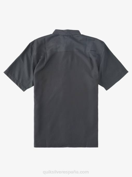 acantilado de los reyes negros playera de manga corta Waterman Kings Cliff D6T4D283 hombres Quiksilver