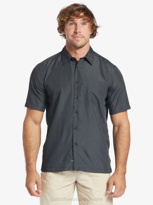 acantilado de los reyes negros playera de manga corta Waterman Kings Cliff D6T4D283 hombres Quiksilver
