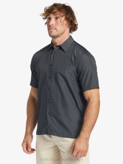 acantilado de los reyes negros playera de manga corta Waterman Kings Cliff D6T4D283 hombres Quiksilver