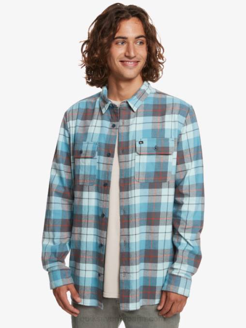 agua helada kinsale camisa de manga larga elástica Kinsale D6T4D1507 hombres Quiksilver