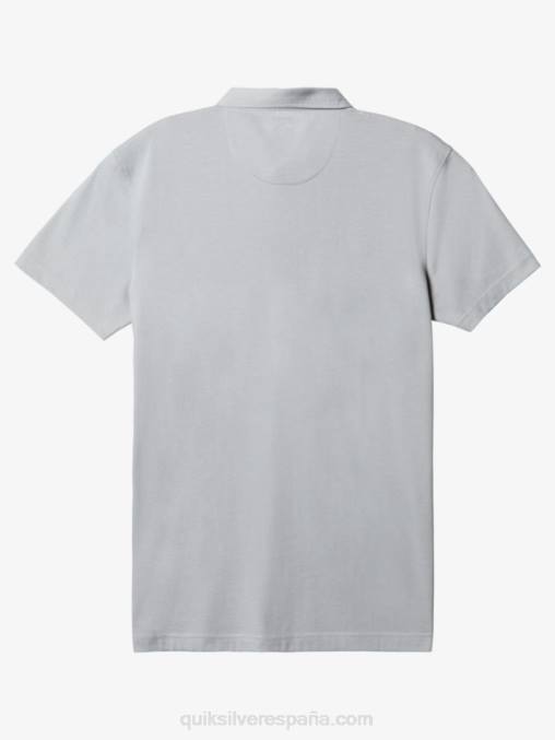 aguanieve playera tipo polo de manga corta con rayas ligeras D6T4D750 hombres Quiksilver