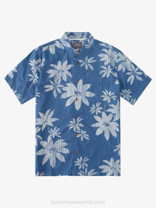 alférez noches calientes azules playera manga corta noches calientes waterman D6T4D1488 hombres Quiksilver