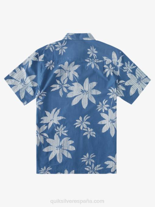 alférez noches calientes azules playera manga corta noches calientes waterman D6T4D1488 hombres Quiksilver