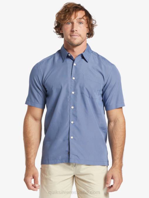 alférez reyes azules acantilado playera de manga corta Waterman Kings Cliff D6T4D282 hombres Quiksilver