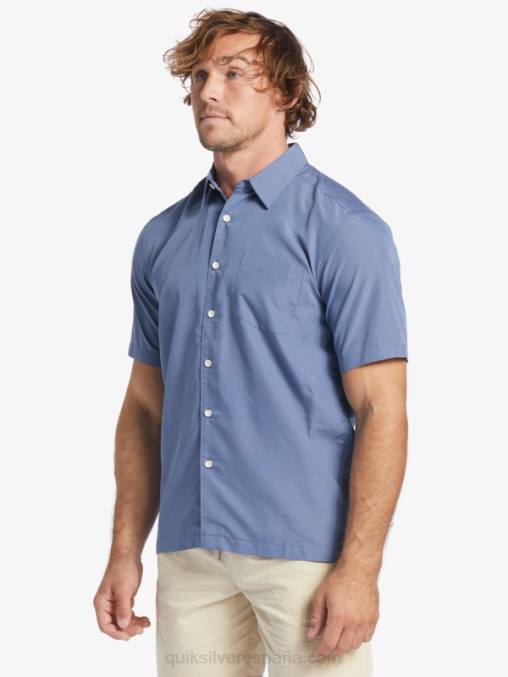 alférez reyes azules acantilado playera de manga corta Waterman Kings Cliff D6T4D282 hombres Quiksilver