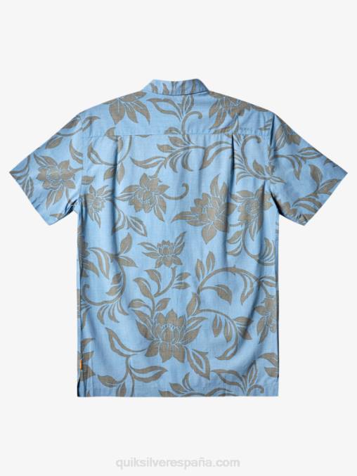 anochecer azul cada fin de semana w camisa de manga corta waterman cada fin de semana D6T4D289 hombres Quiksilver