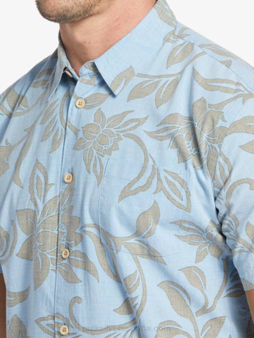 anochecer azul cada fin de semana w camisa de manga corta waterman cada fin de semana D6T4D289 hombres Quiksilver