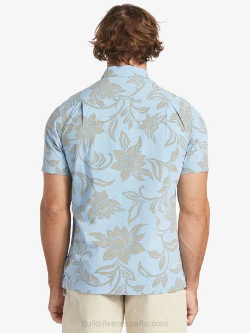 anochecer azul cada fin de semana w camisa de manga corta waterman cada fin de semana D6T4D289 hombres Quiksilver