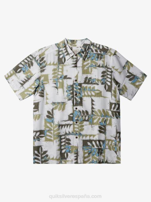 arrecife de canoas de té w camiseta técnica de manga corta waterman canoes arrecife D6T4D400 hombres Quiksilver