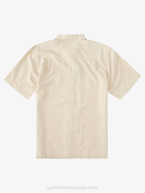 arroz integral camisa antiarrugas premium waterman tahiti palms D6T4D869 hombres Quiksilver