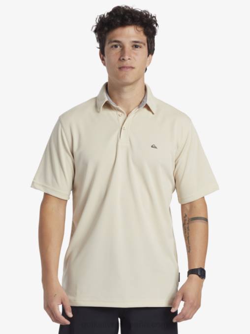 arroz integral polo de manga corta waterman waterman D6T4D95 hombres Quiksilver
