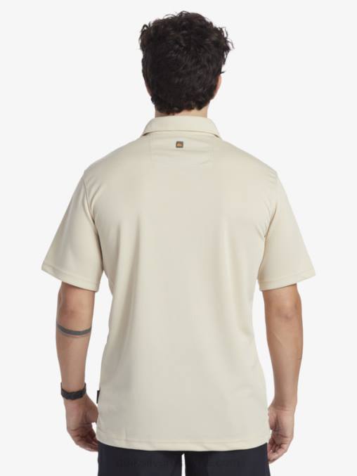 arroz integral polo de manga corta waterman waterman D6T4D95 hombres Quiksilver