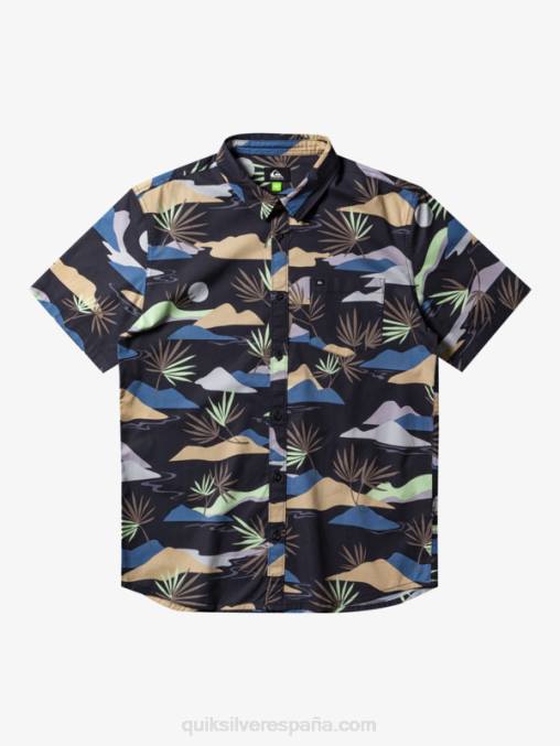 asfalto lento aturdimiento ss camisa de manga corta aturdida lenta D6T4D667 hombres Quiksilver