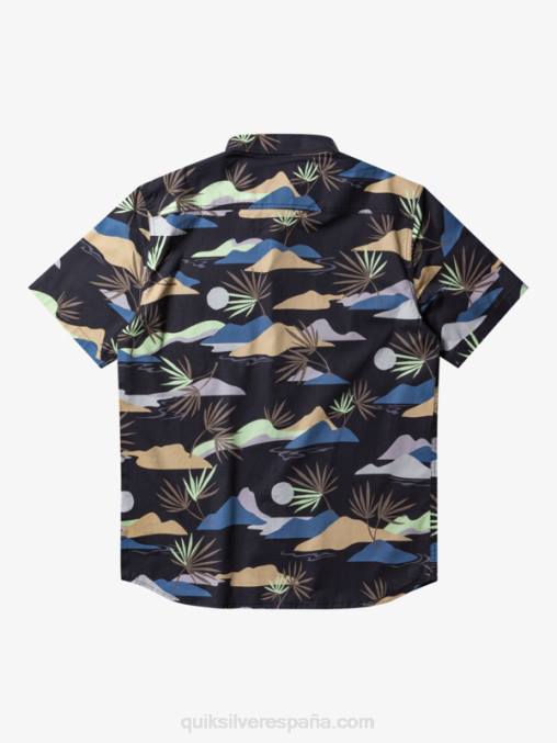 asfalto lento aturdimiento ss camisa de manga corta aturdida lenta D6T4D667 hombres Quiksilver