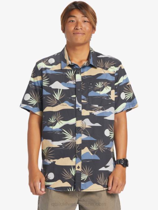 asfalto lento aturdimiento ss camisa de manga corta aturdida lenta D6T4D667 hombres Quiksilver