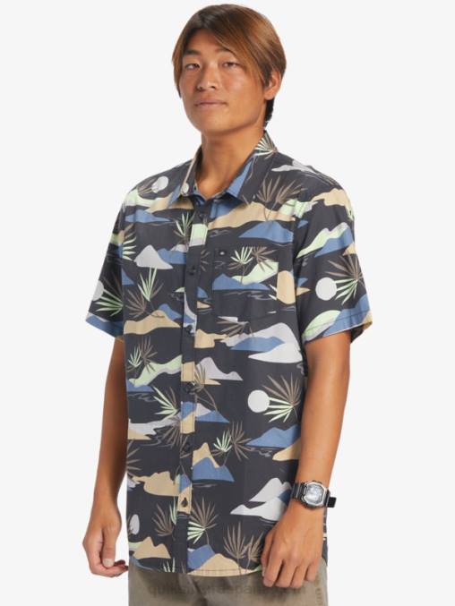 asfalto lento aturdimiento ss camisa de manga corta aturdida lenta D6T4D667 hombres Quiksilver