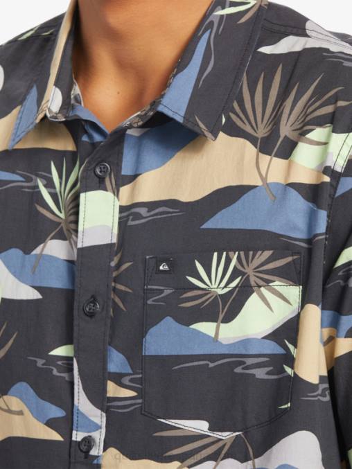 asfalto lento aturdimiento ss camisa de manga corta aturdida lenta D6T4D667 hombres Quiksilver