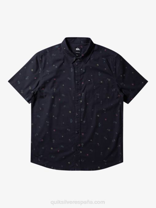 asfalto rave pacífica ss camisa de manga corta rave pacífica D6T4D589 hombres Quiksilver