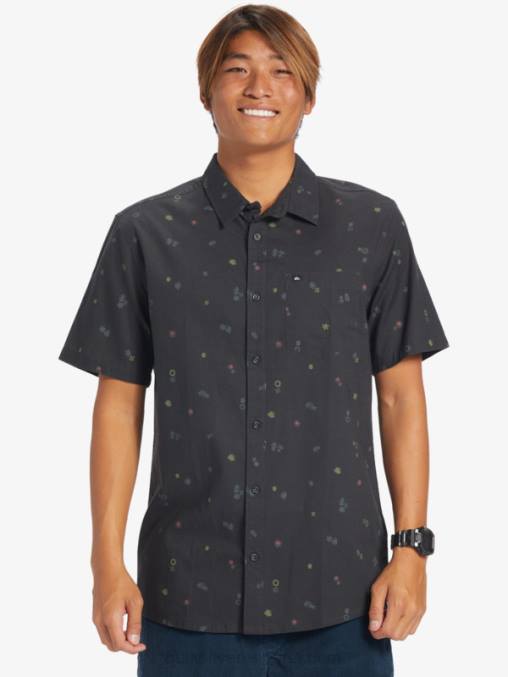 asfalto rave pacífica ss camisa de manga corta rave pacífica D6T4D589 hombres Quiksilver
