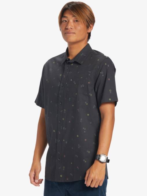 asfalto rave pacífica ss camisa de manga corta rave pacífica D6T4D589 hombres Quiksilver