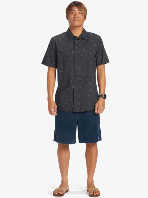 asfalto rave pacífica ss camisa de manga corta rave pacífica D6T4D589 hombres Quiksilver