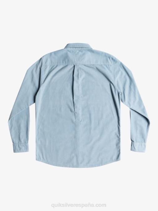 ashley azul camisa de manga larga con rastro de humo D6T4D1225 hombres Quiksilver