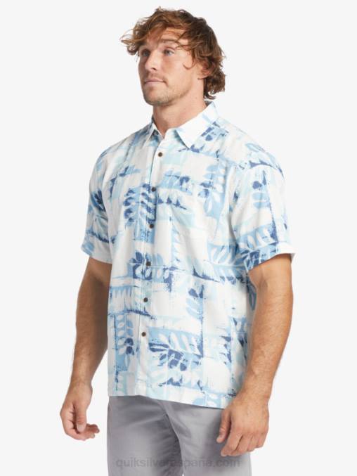 atardecer azul canoas arrecife w camiseta técnica de manga corta waterman canoes arrecife D6T4D399 hombres Quiksilver