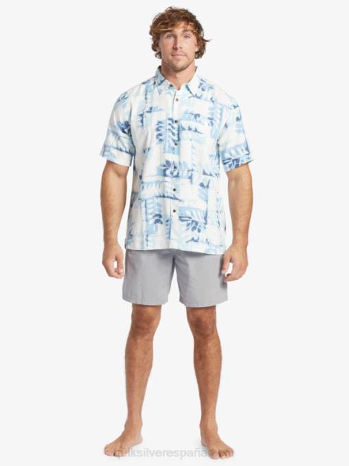 atardecer azul canoas arrecife w camiseta técnica de manga corta waterman canoes arrecife D6T4D399 hombres Quiksilver